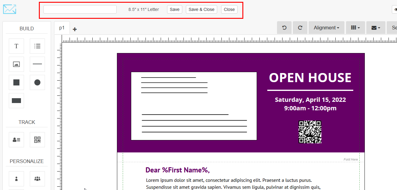 Copy A Direct Mail Template For New Campaigns & Testing eduConverse